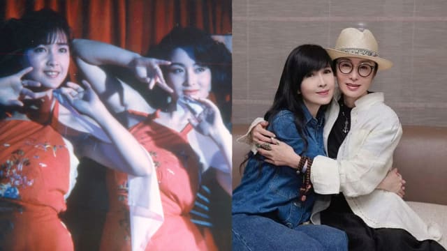 都是冻龄女神！30多年没见　周慧敏罕见合体张敏