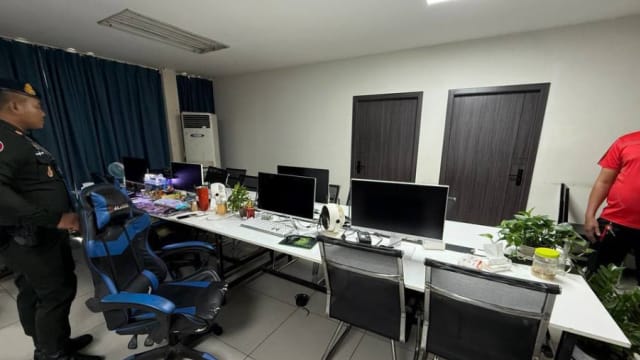 柬埔寨警方加强捣毁金边网络诈骗窝点 三中国男子被捕