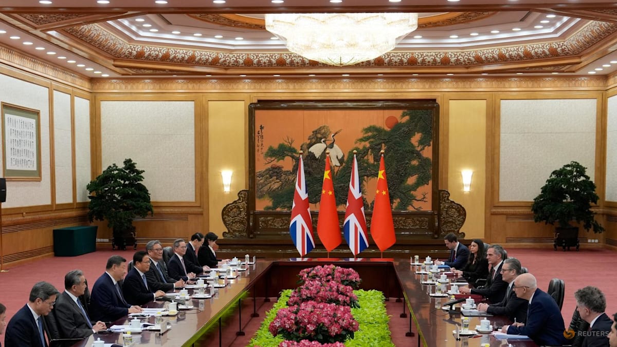 Britain's Starmer meets China's Xi in bid to reset strained ties