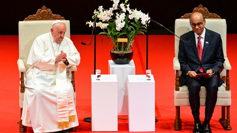 Pope Francis commends Singapore's policies supporting the vulnerable, hopes for special attention to poor and elderly