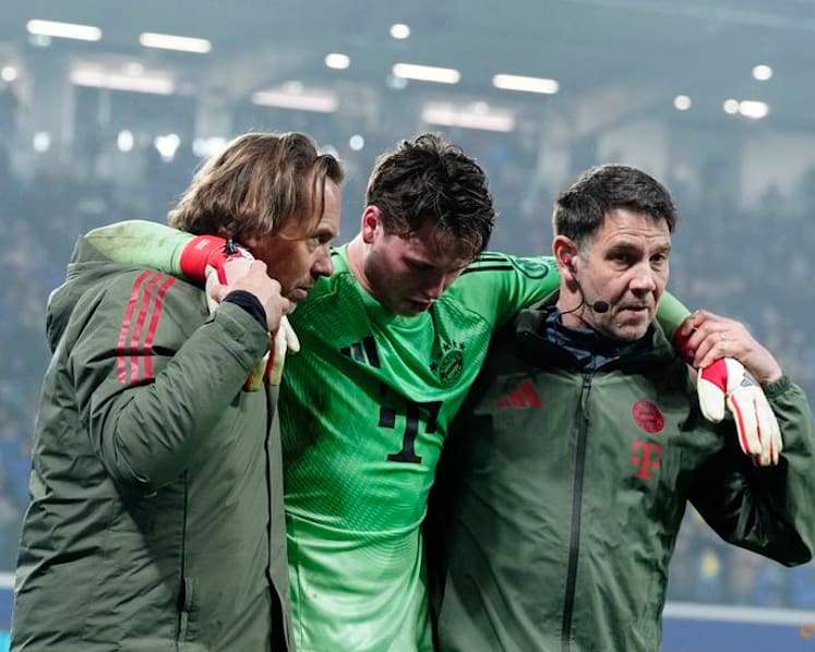 Bayern trio sidelined with injuries after win at Atalanta