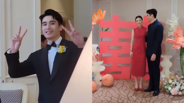 演艺圈喜事＋1！朱哲伟娶妻摆酒宴客