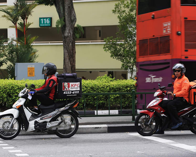 Food delivery companies vying for a slice of the pie
