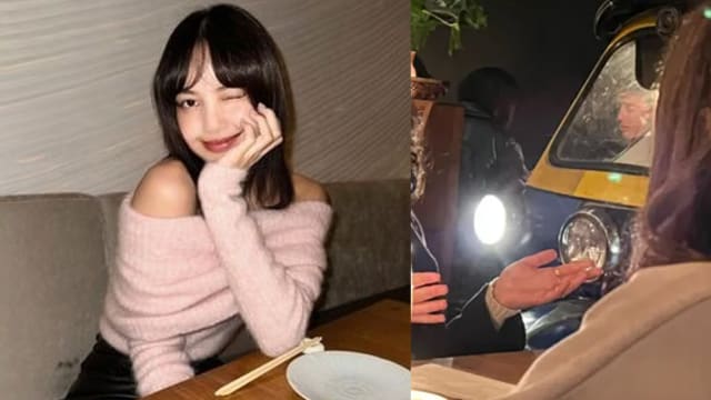BLACKPINK Lisa、Frédéric Arnault巴黎约会被巧遇！
