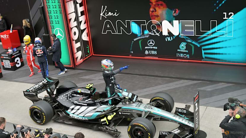 Antonelli sees Ferrari as big threat to his winning streak