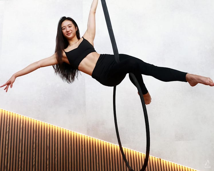 The NUS graduate who loves her 'really, really cool' job as an aerial performer in a Macau circus