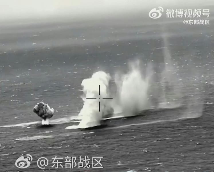 China says live-fire drills around Taiwan 'completed successfully'