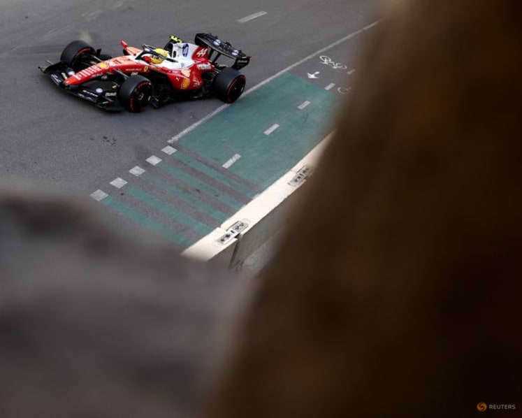 Russell leads Antonelli as Mercedes dominate opening day of Azerbaijan practice