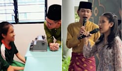 Dari kelas ke pentas: Pelajar kurang daya penglihatan Anisah Daaniys berpadu suara dengan anak Jamal Abdillah susuli video tular Hady Mirza