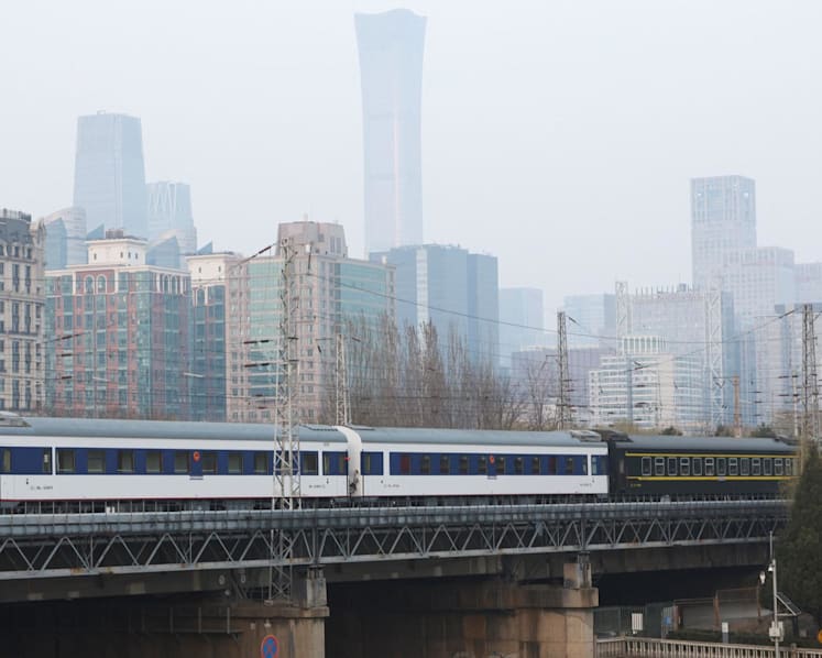 First train to Pyongyang in six years leaves Beijing as neighbours revive link
