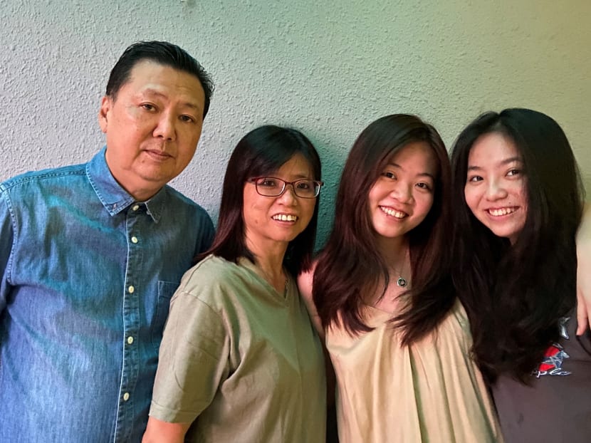 The author (second from right, with her sister and parents) has sent out some 20 job applications in recent weeks but "not surprisingly, nothing has come out of them". The author (second from right, with her sister and parents) has sent out some 20 job applications in recent weeks but "not surprisingly, nothing has come out of them".