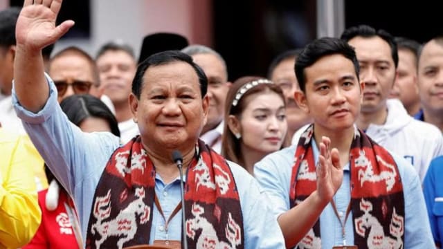 印尼总统大选将现三角战 普拉博沃支持率暂领先