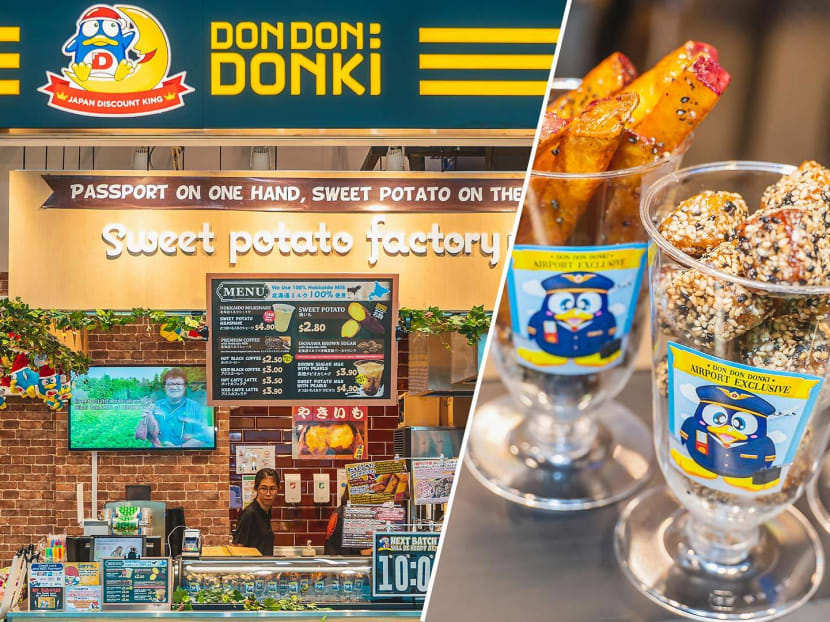 We tried the new sweet potato snacks here.