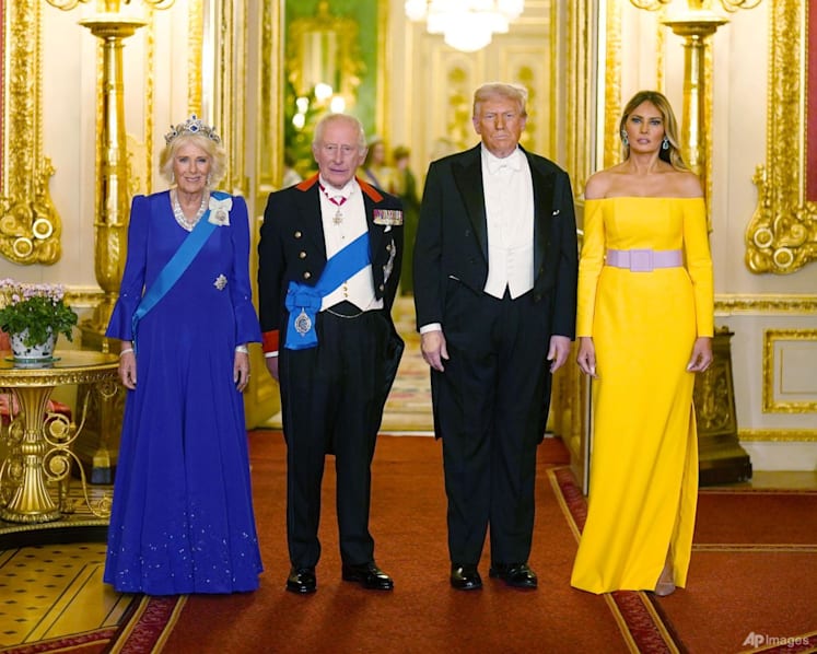 Trump hails UK special relationship as he revels in pomp of historic state visit