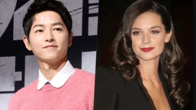 韩网疯传！宋仲基英国女友有10岁女儿？