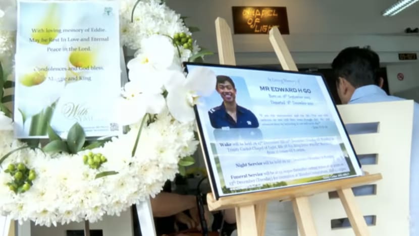 Dozens pay respects on first day of wake for NSF firefighter who died battling Henderson Road blaze