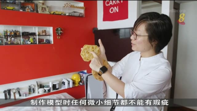 将美食喜爱变成兴趣 本地女子创作食物模型获青睐