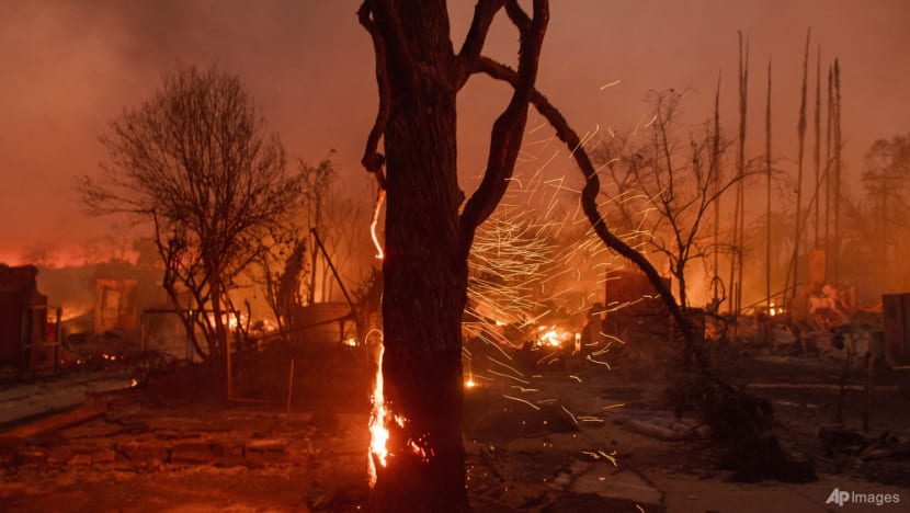 'The whole area where I live is devastated': Singaporeans living in LA evacuate homes to flee wildfires 