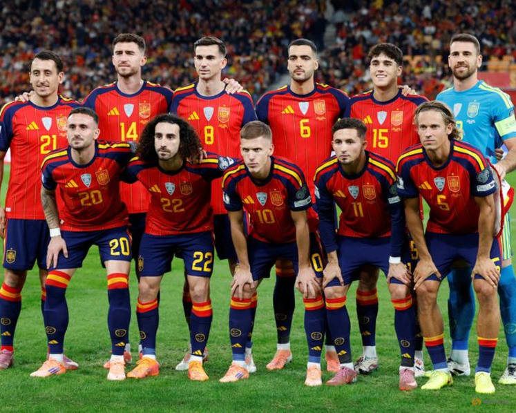 European champions Spain are the team to beat at the World Cup