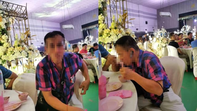 马国歌手结婚 揭多名陌生人扮宾客骗吃骗喝