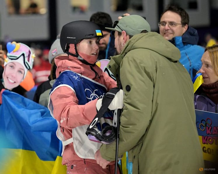 Freestyle-Ukrainian skier gets finals spot and a fiance on Valentine's Day