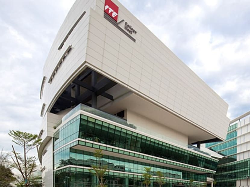 A Channel NewsAsia file photo of ITE College West campus.