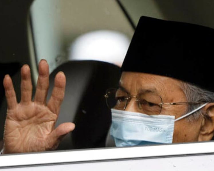 Mahathir admitted to medical facility for 'full medical check-up' and observation