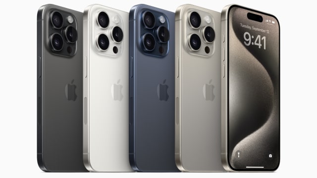 苹果公司推出iPhone15 22日开始售卖