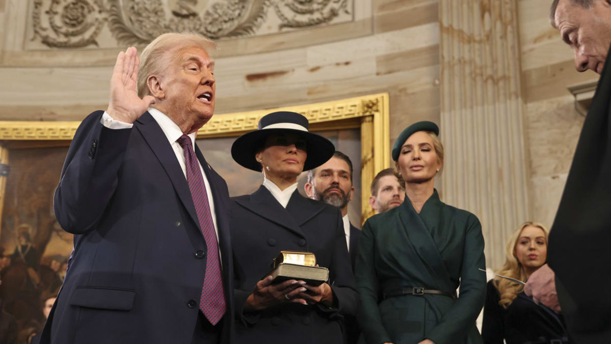 Donald Trump pledges 'golden age' on being sworn in as US president