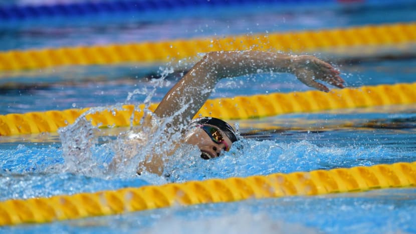 Singapore's Gan Ching Hwee finishes seventh in 1,500m freestyle final at World Aquatics Champs