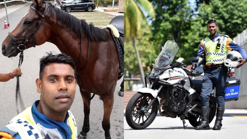 Traffic marshal who stopped runaway horse thought officers were ‘joking’ Traffic marshal who stopped runaway horse thought officers were ‘joking’