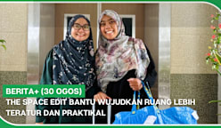 BERITA+ (30 Ogos) | The Space Edit bantu wujudkan ruang lebih teratur dan praktikal