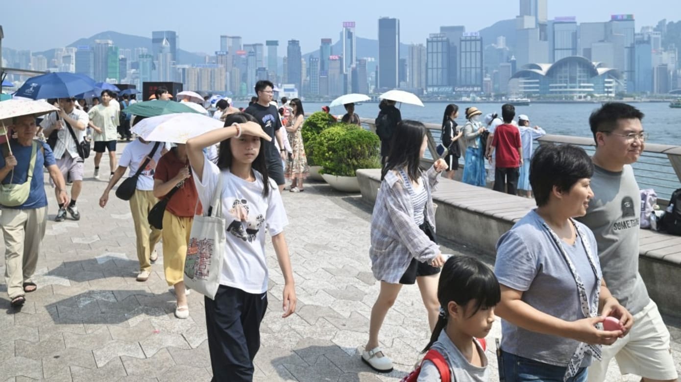 香港录得36.9摄氏度 创142年有记录以来最高气温