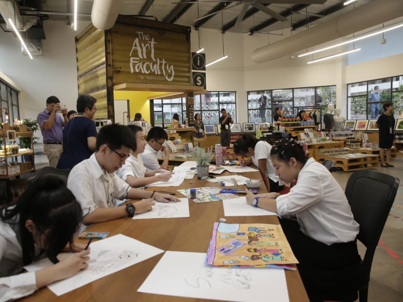 The Art Faculty by Pathlight at the  Enabling Village. TODAY file photo