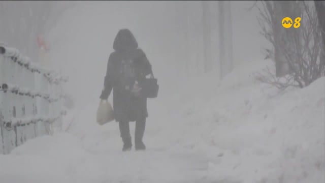 大雪横扫日本北至西南部 航司连续三天取消航班