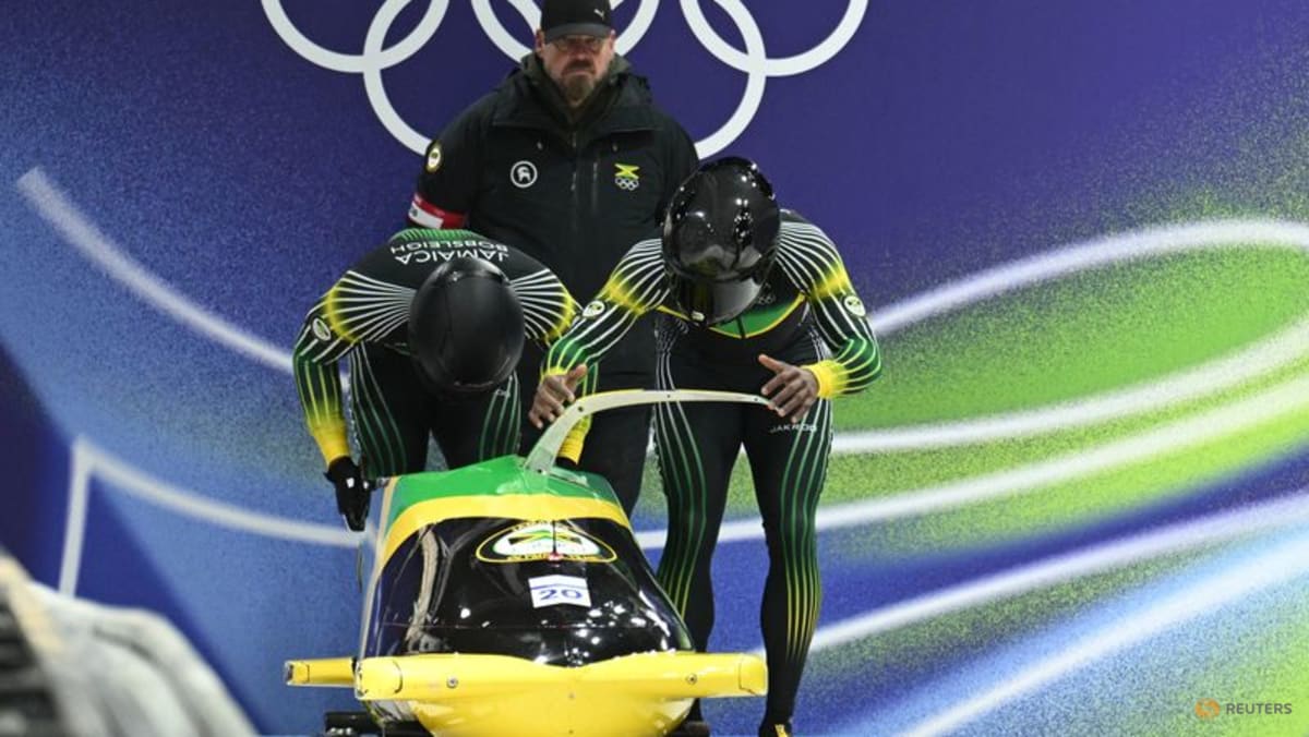 Bobsleigh-Jamaican sprinter sees success in a sled for 'Cool Runnings' fan Hamilton