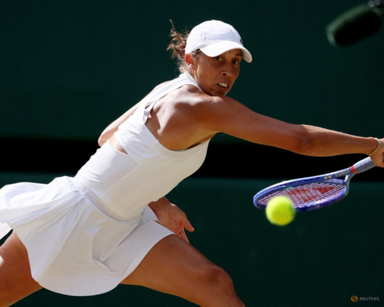 Czech rising star Noskova downs Keys to reach first Wimbledon quarter-final