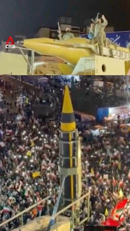 Iran displays ballistic missile launchers during pro-military rallies