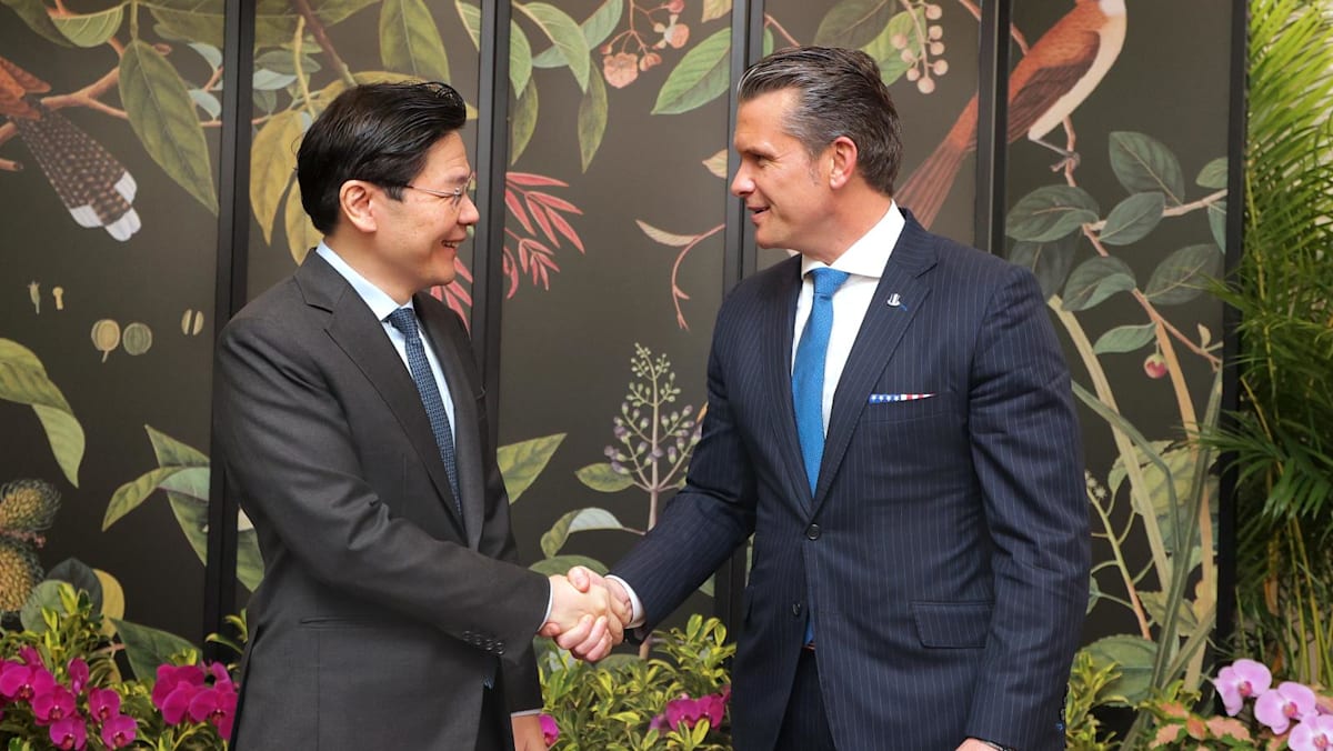 US Defense Chief Hegseth Meets PM Wong Ahead of Shangri-La Dialogue, Reaffirms Strong Singapore Ties