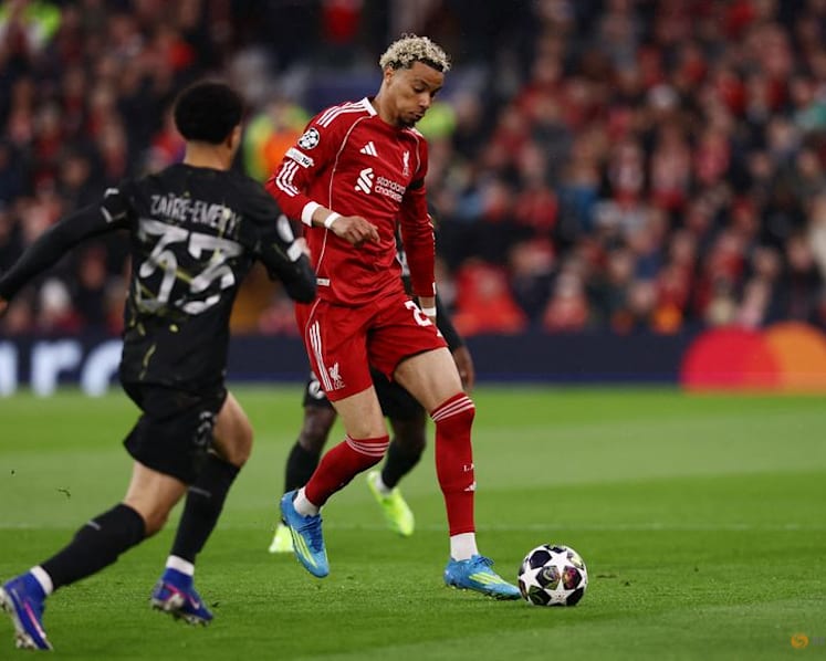 Liverpool confirm forward Ekitike ruptured Achilles tendon against PSG