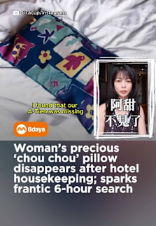 Every chou chou owner’s nightmare. This and getting washed. #8dayssgAsianEnt #8dayssg  #chouchou #comfortpillow #LostAndFound 