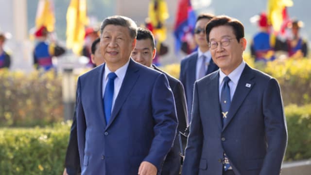 应习近平邀请 韩国总统李在明将到中国进行国事访问