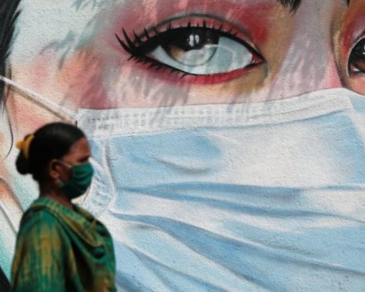 India's COVID-19 cases keep downturn with 50,000 infections