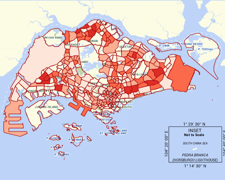 New MOH map shows areas most frequented by COVID-19 cases in the past 3 days