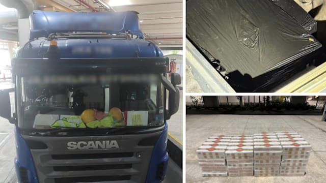 涉嫌在大士关卡走私漏税香烟 马国罗厘司机被捕