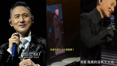 “I Have Enough Money”: Jacky Cheung Refutes Rumours That He Keeps Holding Concerts To Pay Off Debts