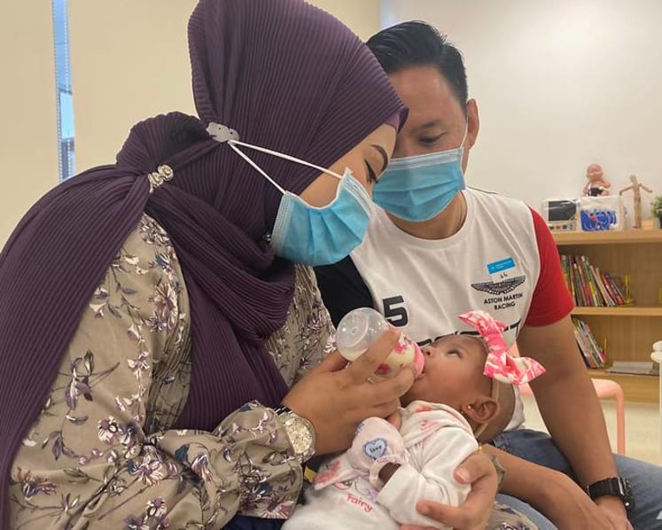Singapore's smallest premature baby, weighing 345g, beats the odds to survive; parents ‘indebted’ to medical team
