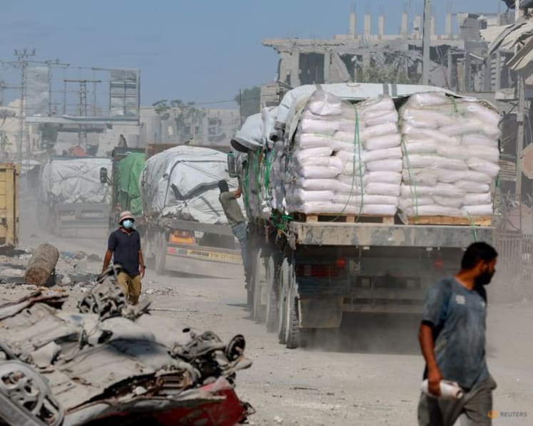 Israel cuts agreed aid into Gaza over slow release of hostage bodies 