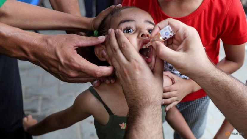 WHO surpasses polio vaccination targets in Gaza children WHO surpasses polio vaccination targets in Gaza children