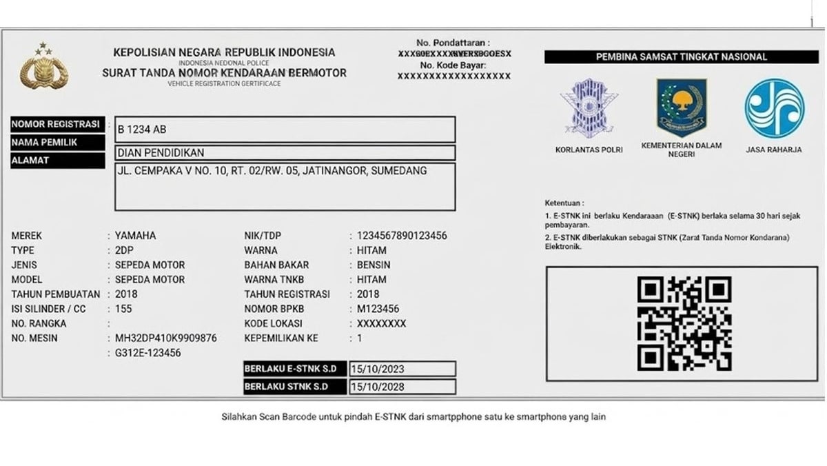 STNK digital meluncur, bukti fisik ketinggalan tak masalah tapi screenshot tak berlaku